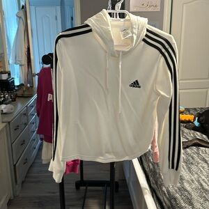 Adidas hooded shirt